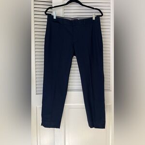 Banana Republic Sloan Tailored Stretch Ankle Pant in Navy Sz 10P